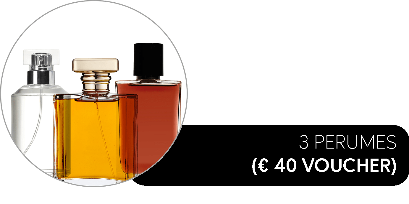 3 Perfumes = 40€ Voucher