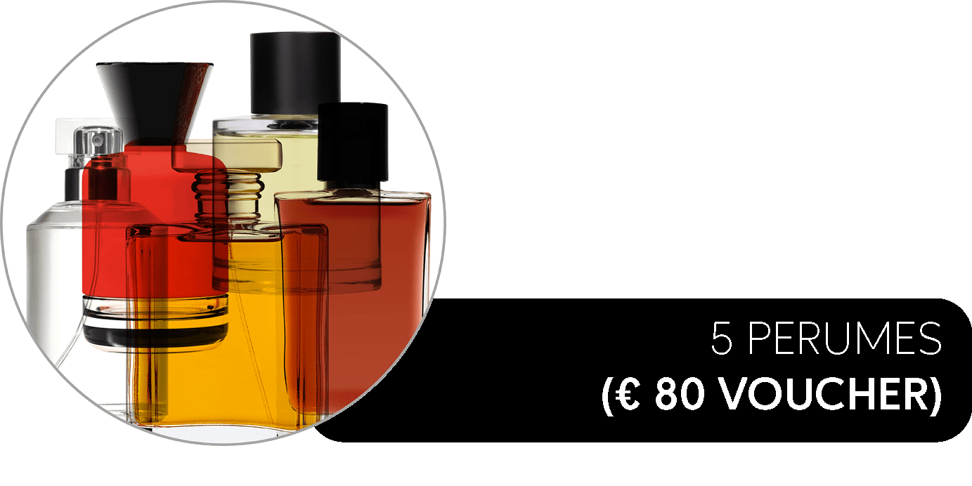 5 Perfumes = 80€ Voucher