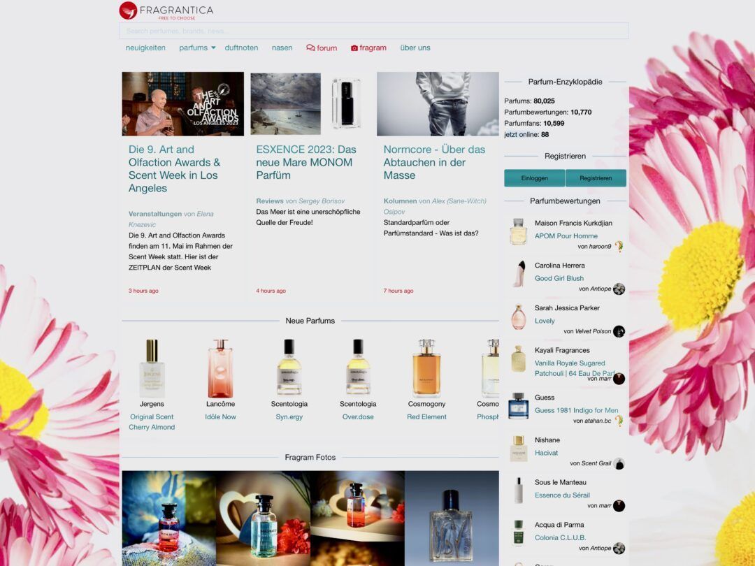 Fragrantica.de Screen Shot